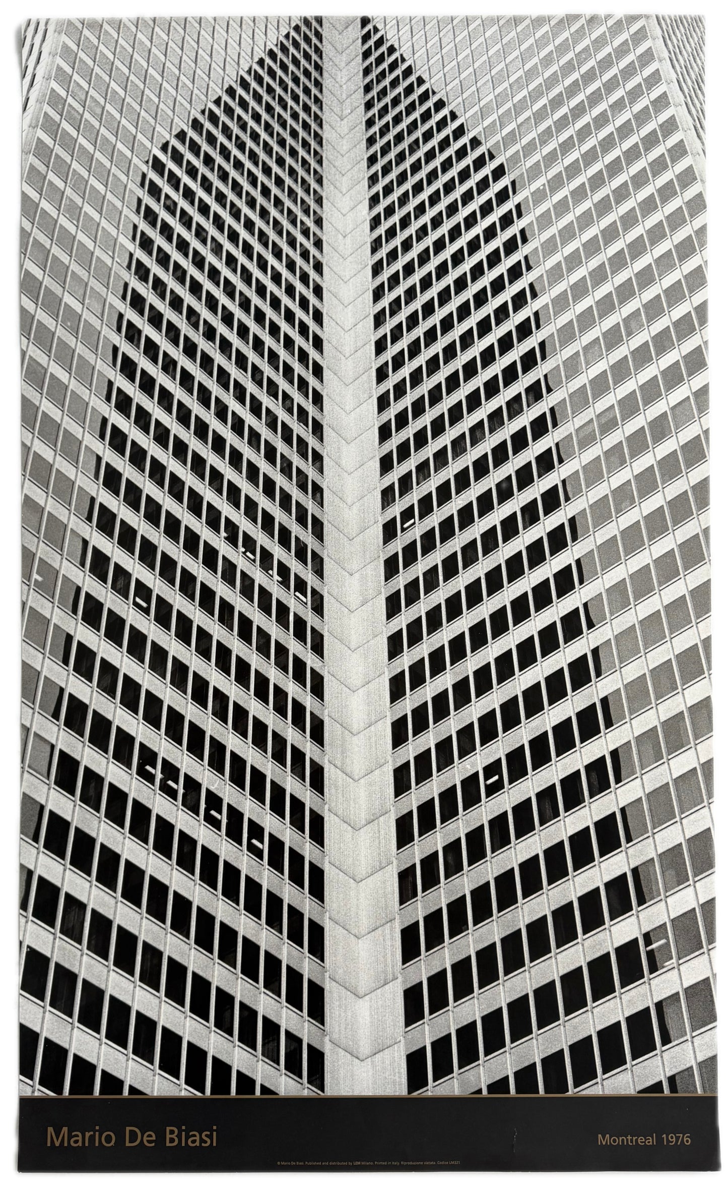 Original Vintage Mario De Biasi Poster, 1976