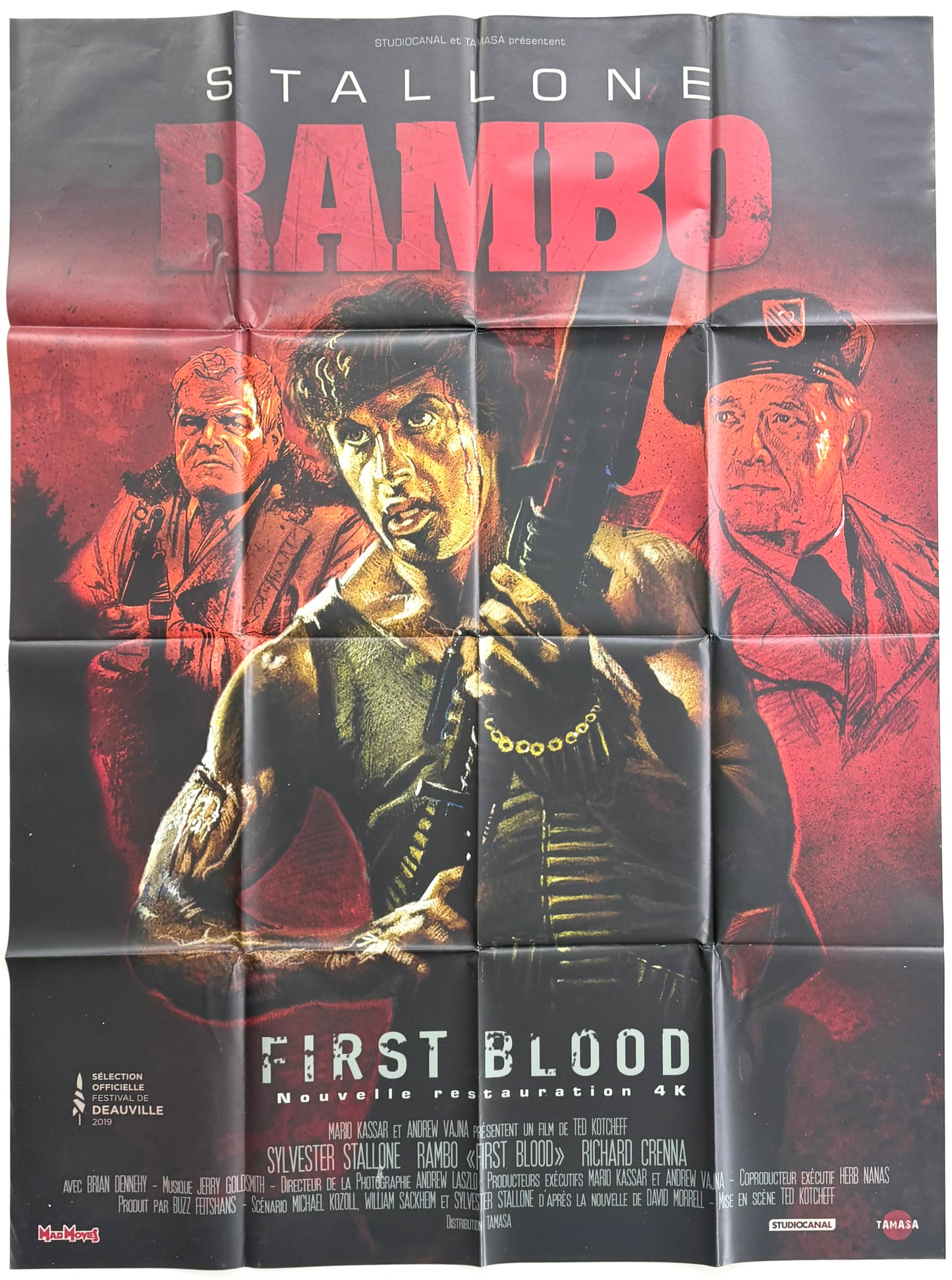 Original Rambo: First Blood, Cinema Poster
