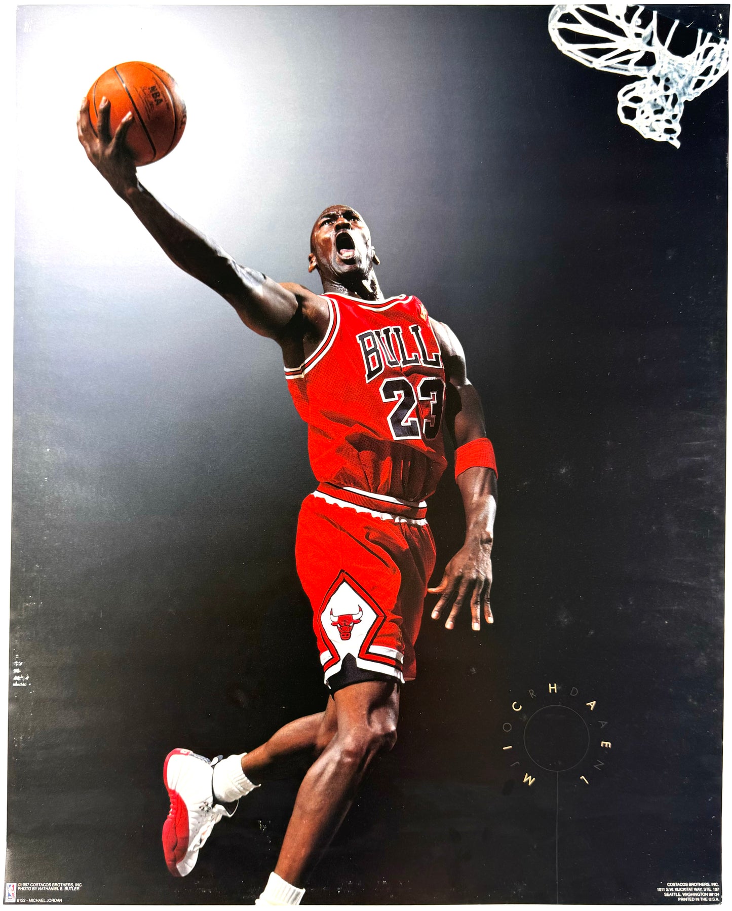 Original Vintage Michael Jordan Poster - 1997