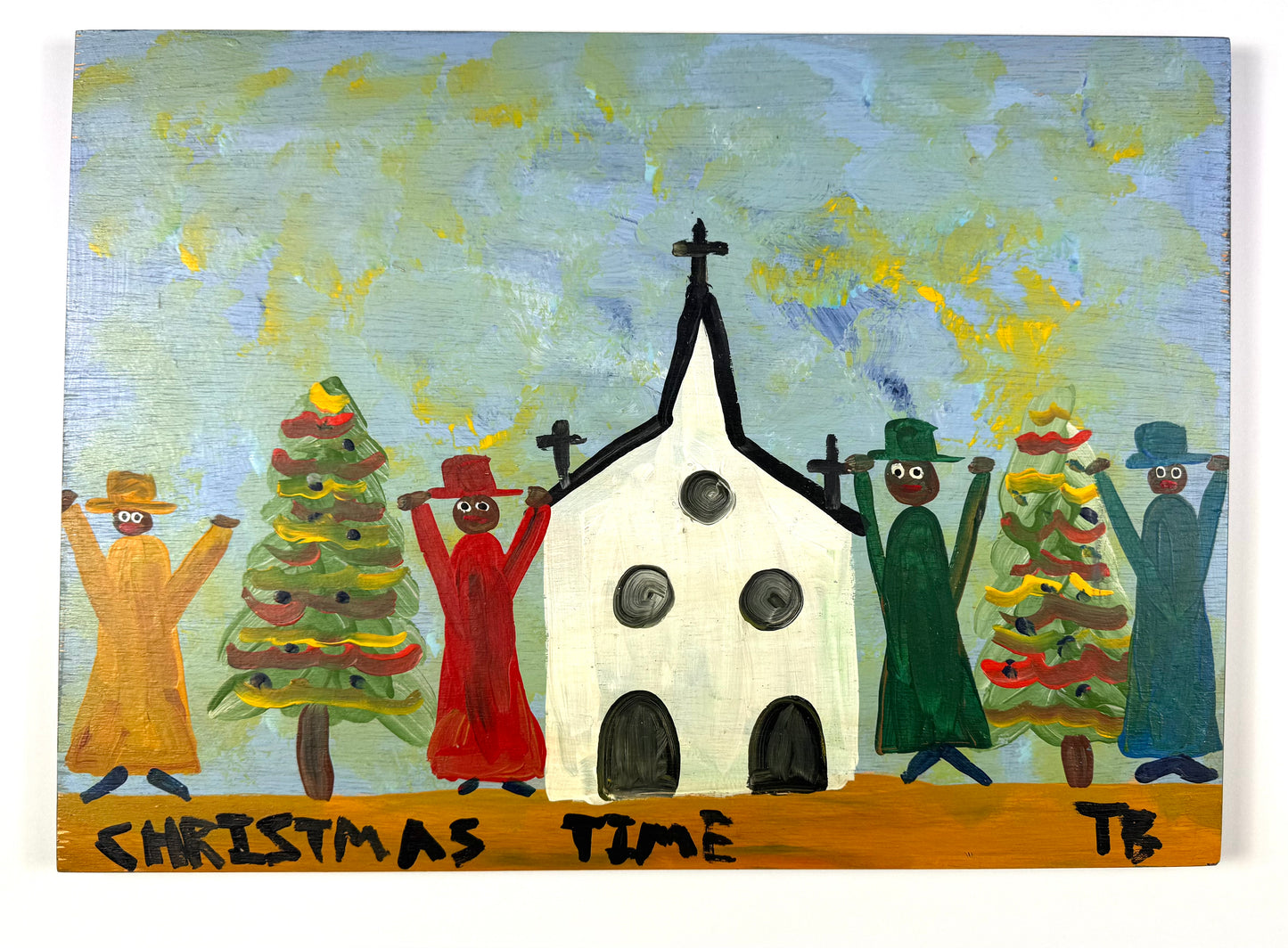 Tim Brown Painting - Christmas Time, 1980s
