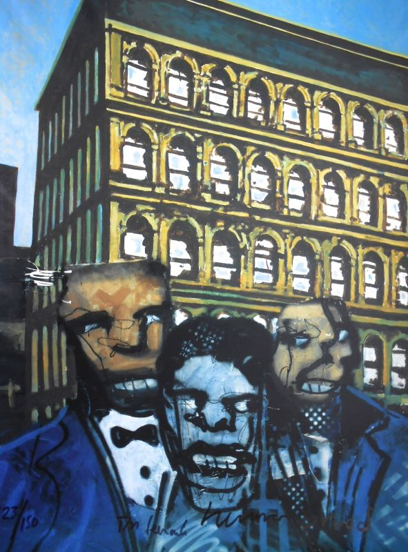 Herman Brood Zeefdruk, Elm Street