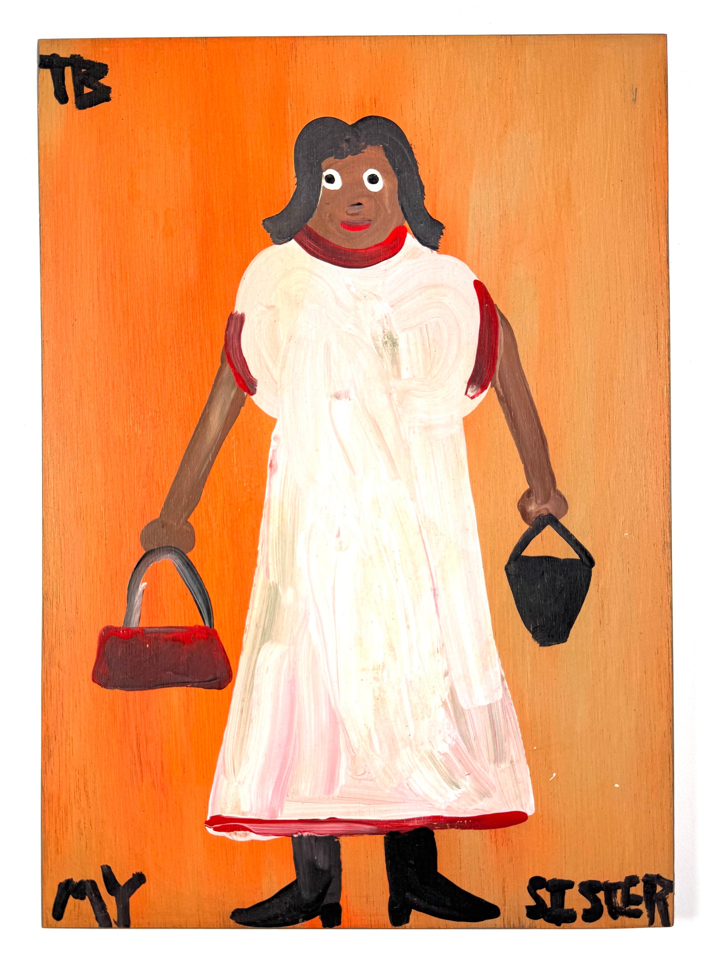 Tim Brown Painting, My Sister, 1980s