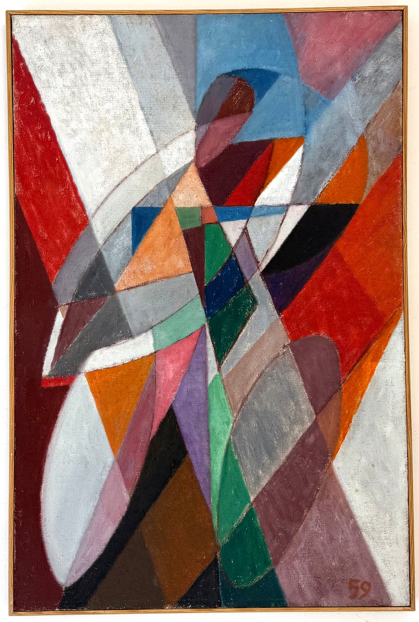 Pierre Jourda Painting, 1959