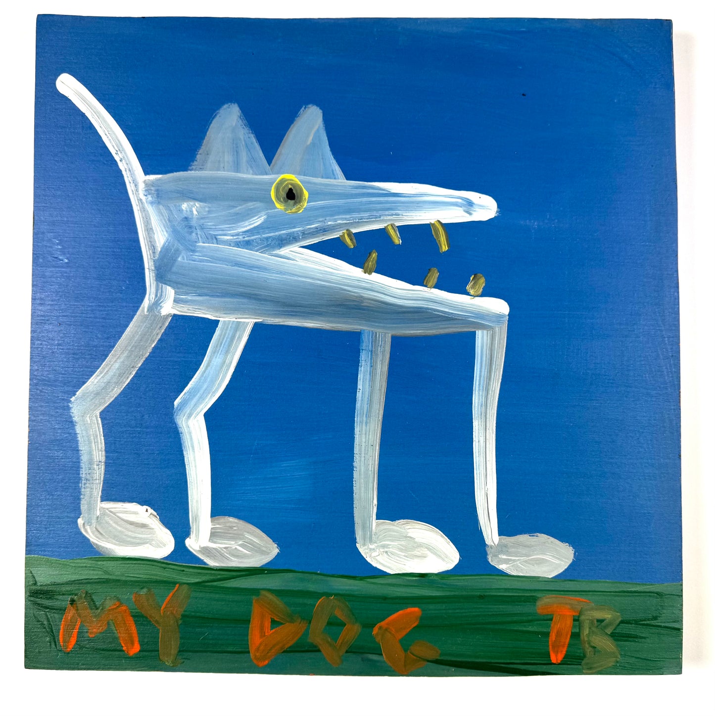 Tim Brown Painting - My Dog, 1980s