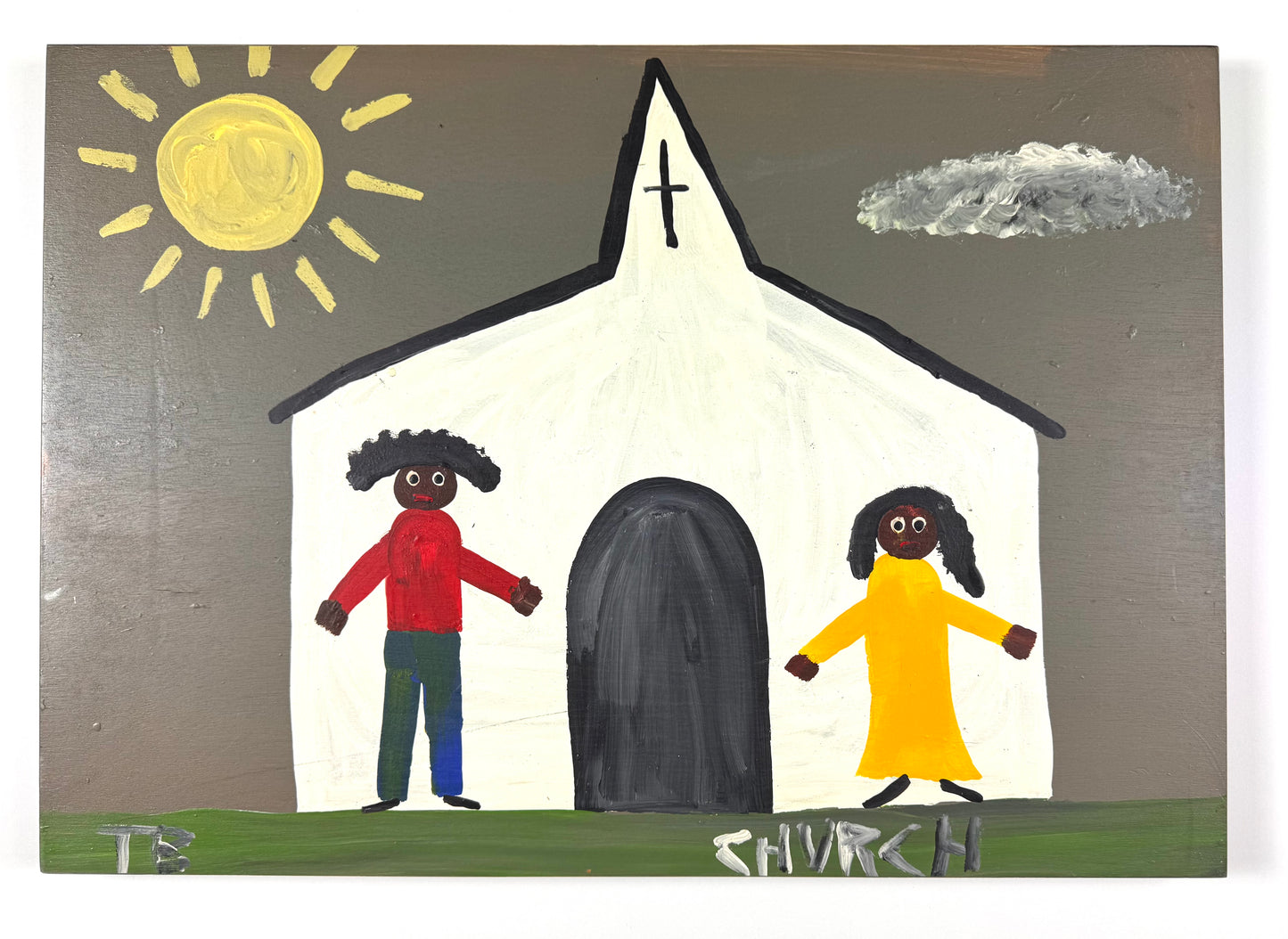 Tim Brown Painting - Church, 1980s