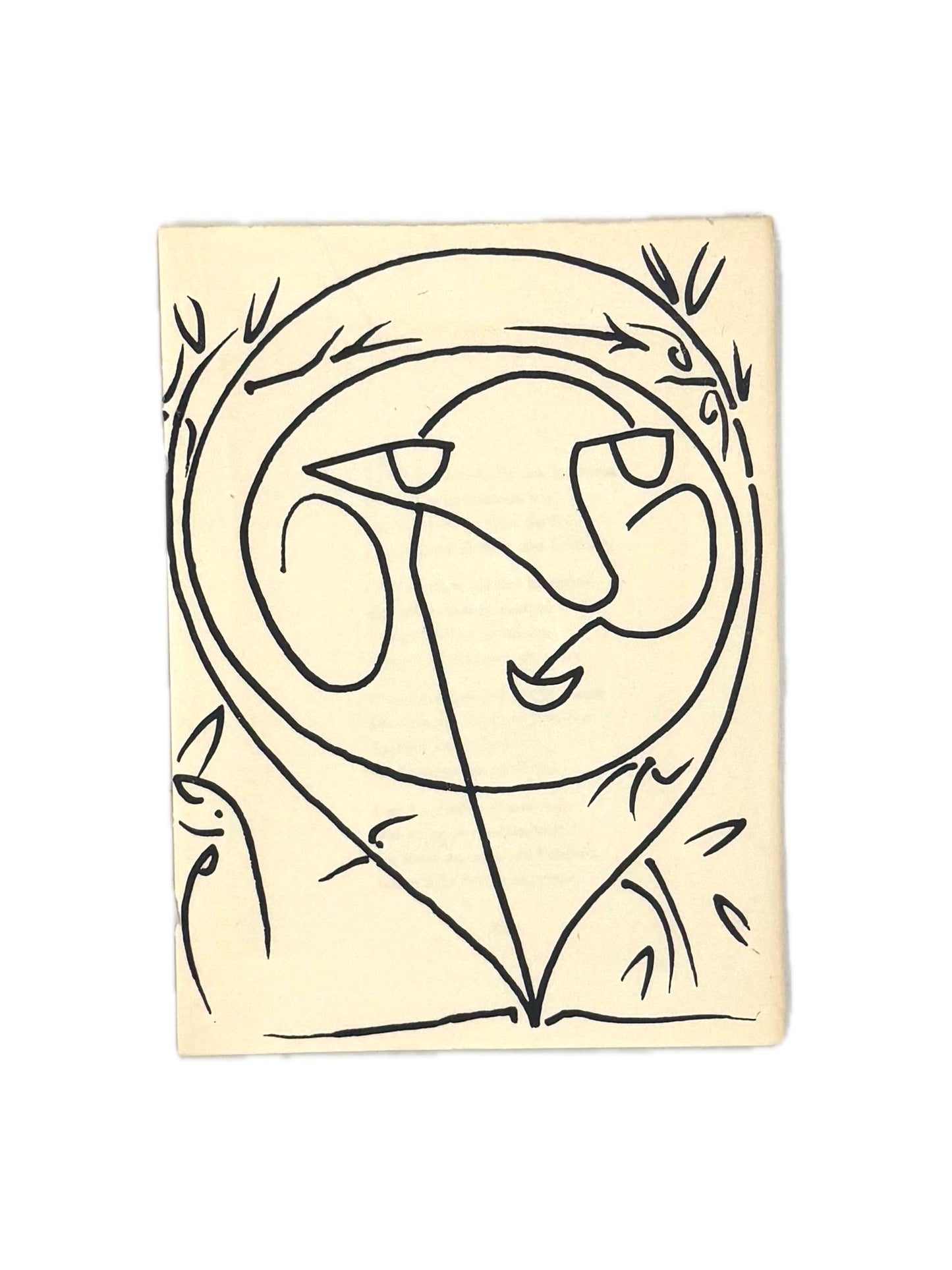 Françoise Gilot (Picasso’s wife), lithograph, 1951.