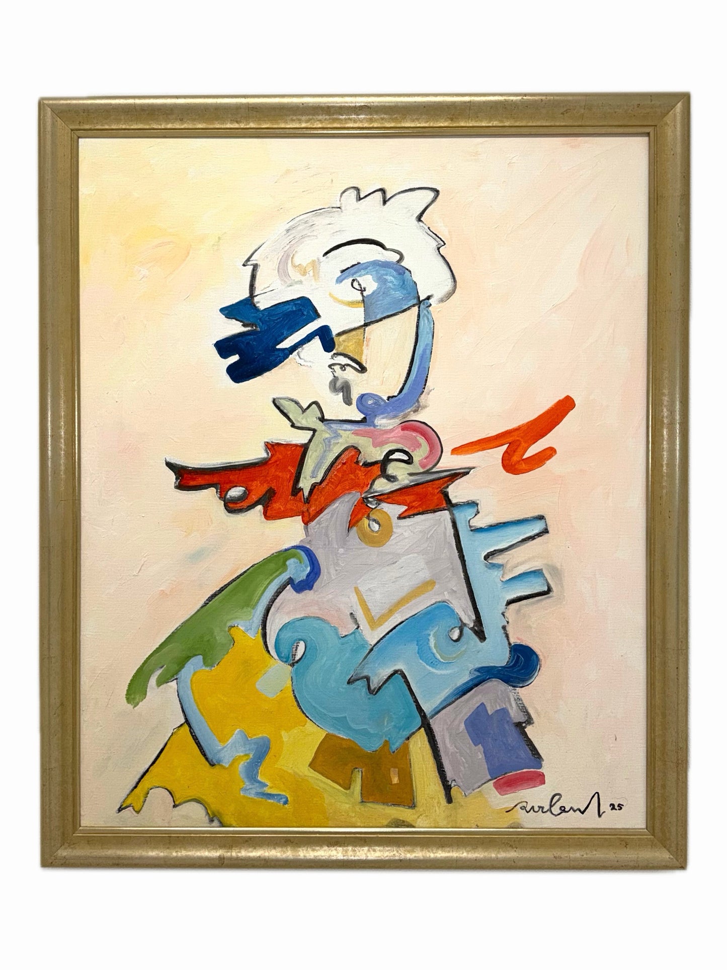 Roderik Faasen painting, Rivero