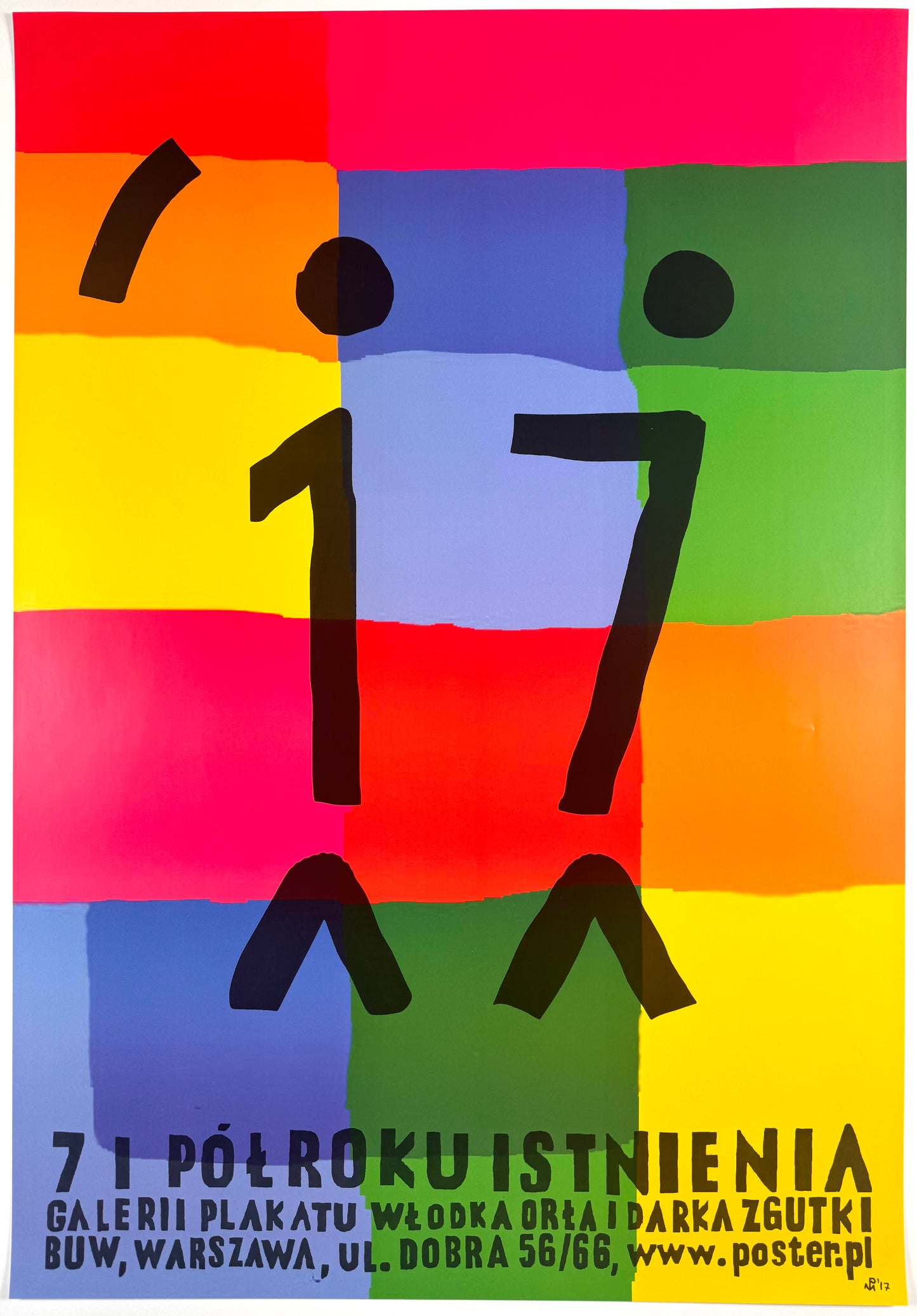 Original Vintage Władysław Pluta Poster, 1997