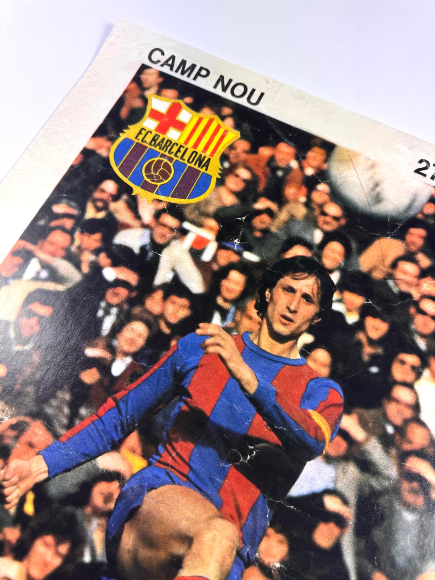 Johan Cruyff Poster - FC Barcelona - Farewell Match Cruyff Barcelona FC