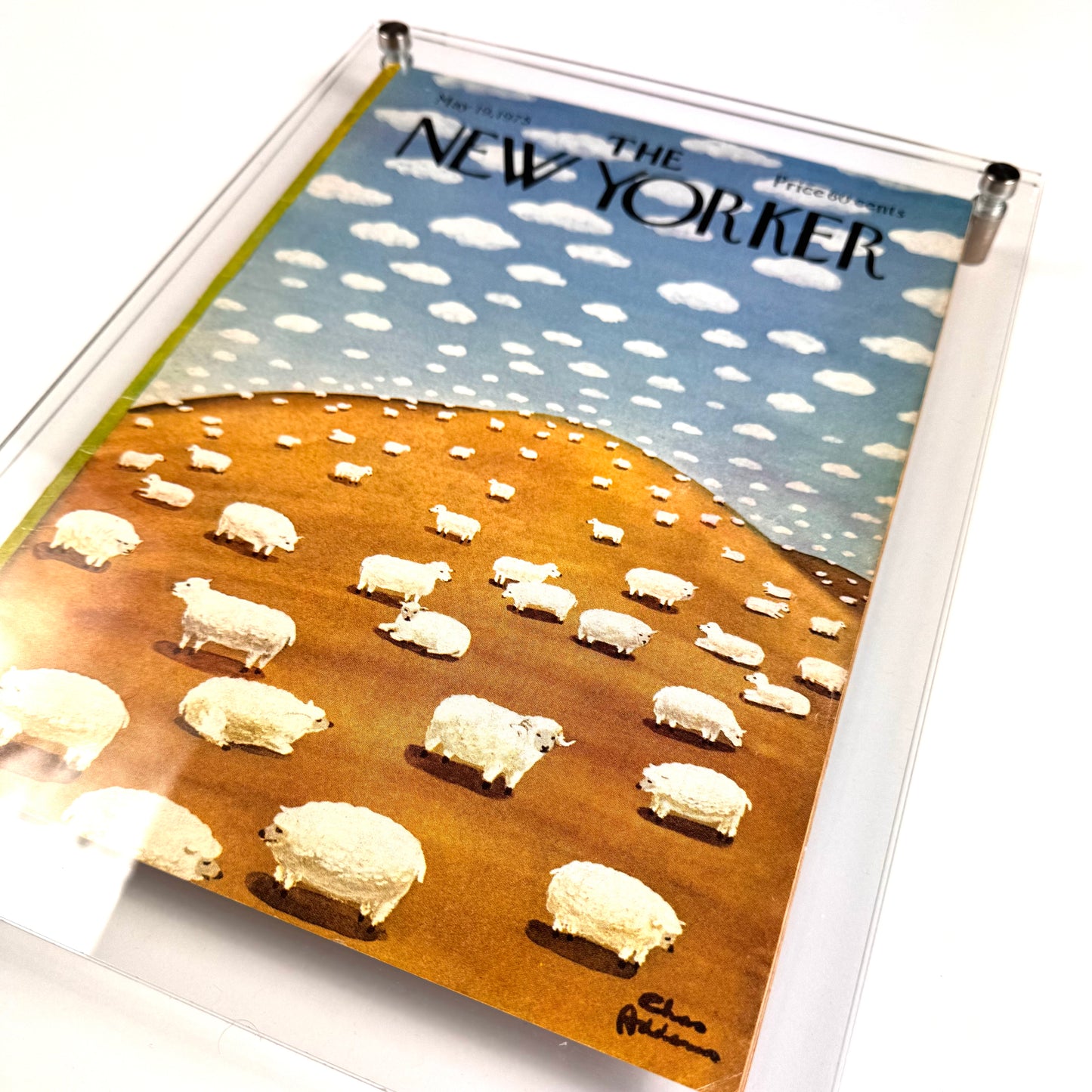 Framed Vintage The New Yorker Magazine - May 19, 1975