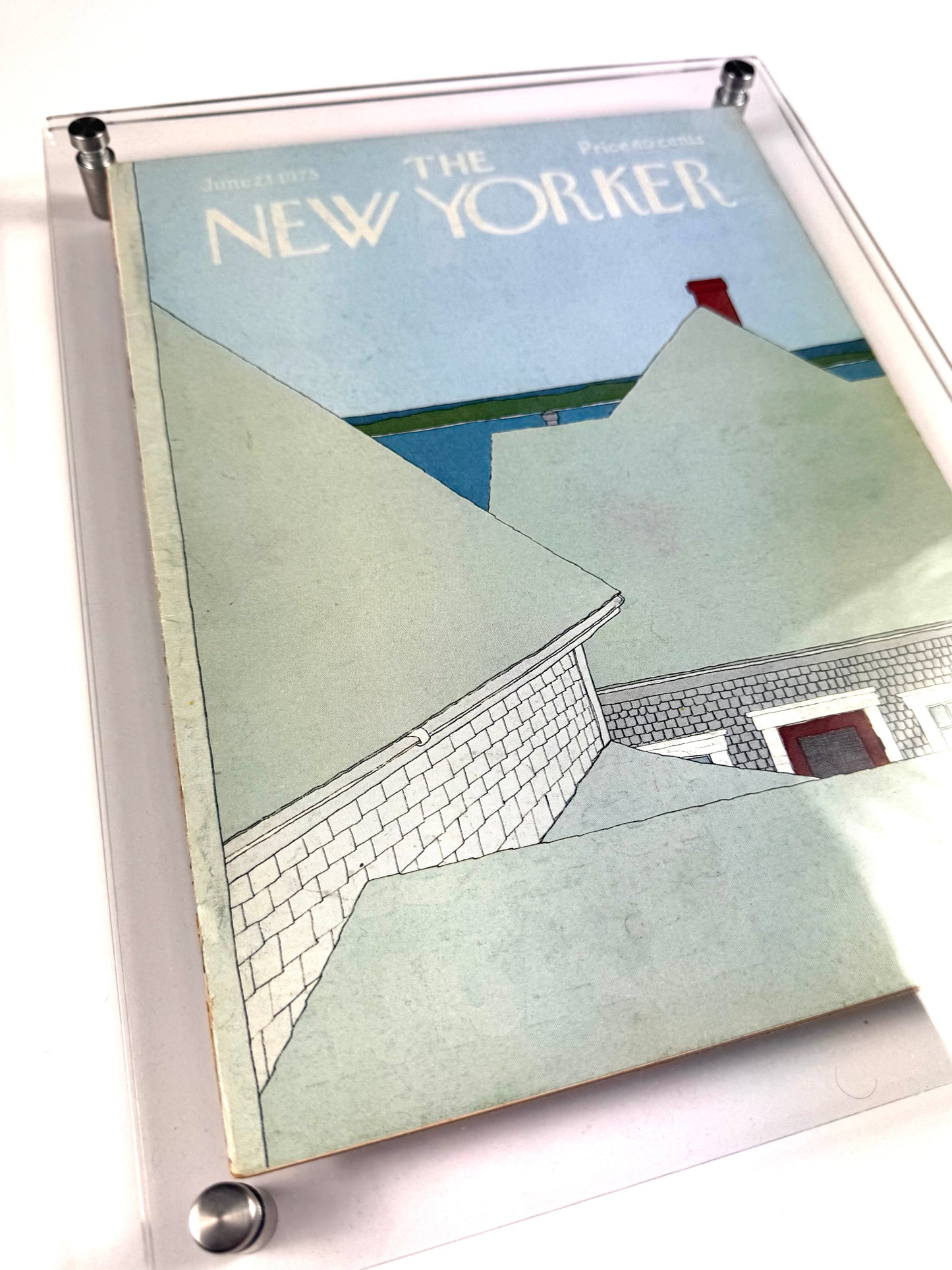 Framed Vintage The New Yorker Magazine - June 23, 1975