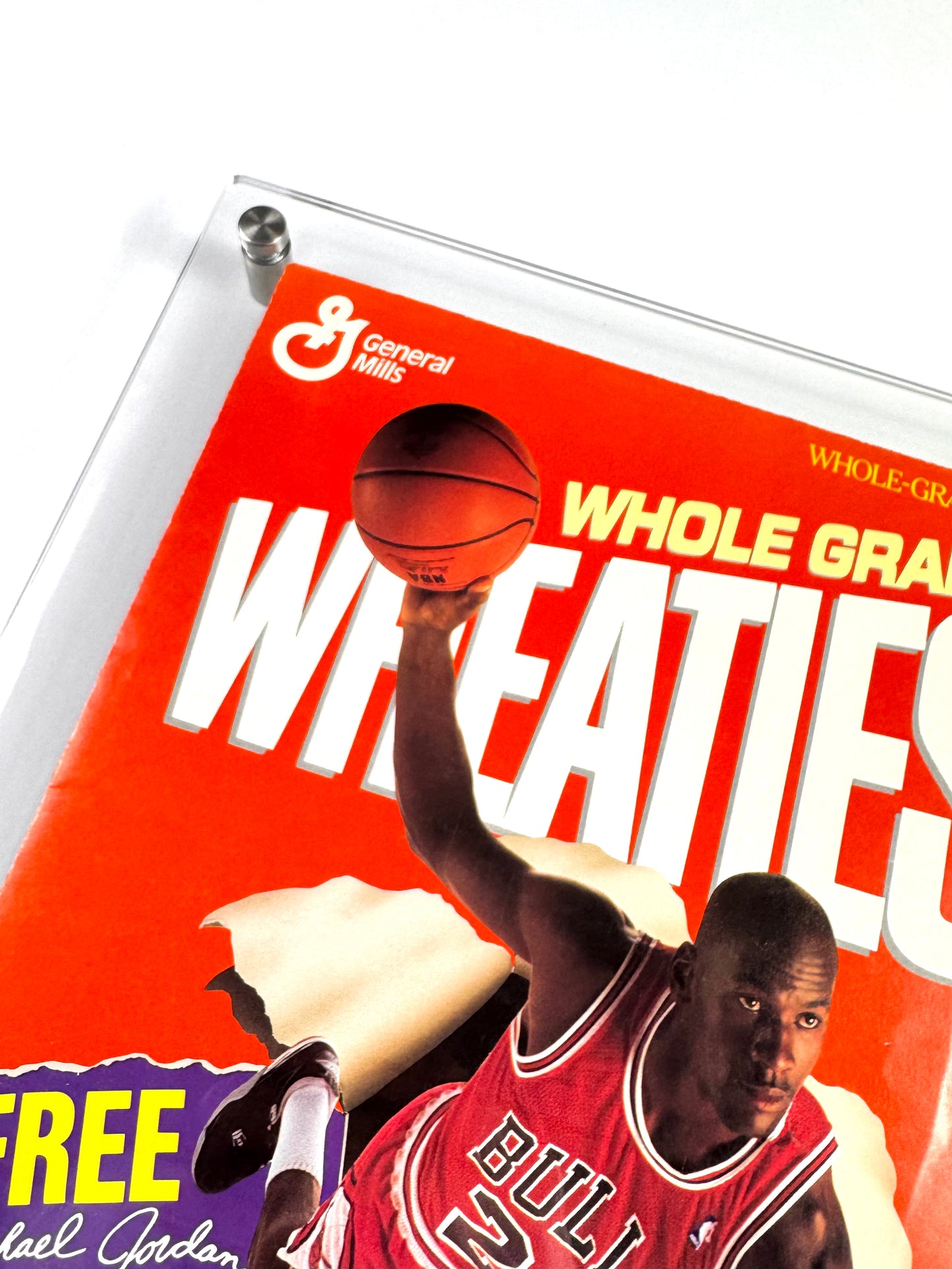 Framed Original Michael Jordan x Wheaties, 1991