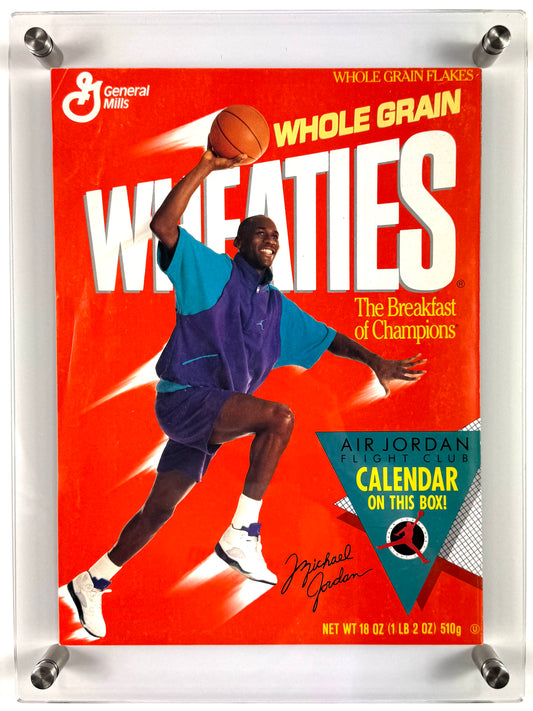 Framed Original Michael Jordan x Wheaties - Michael Jordan, 1991