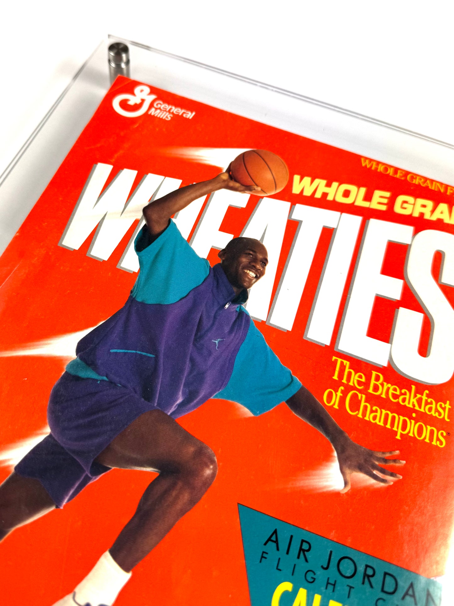 Framed Original Michael Jordan x Wheaties - Michael Jordan, 1991