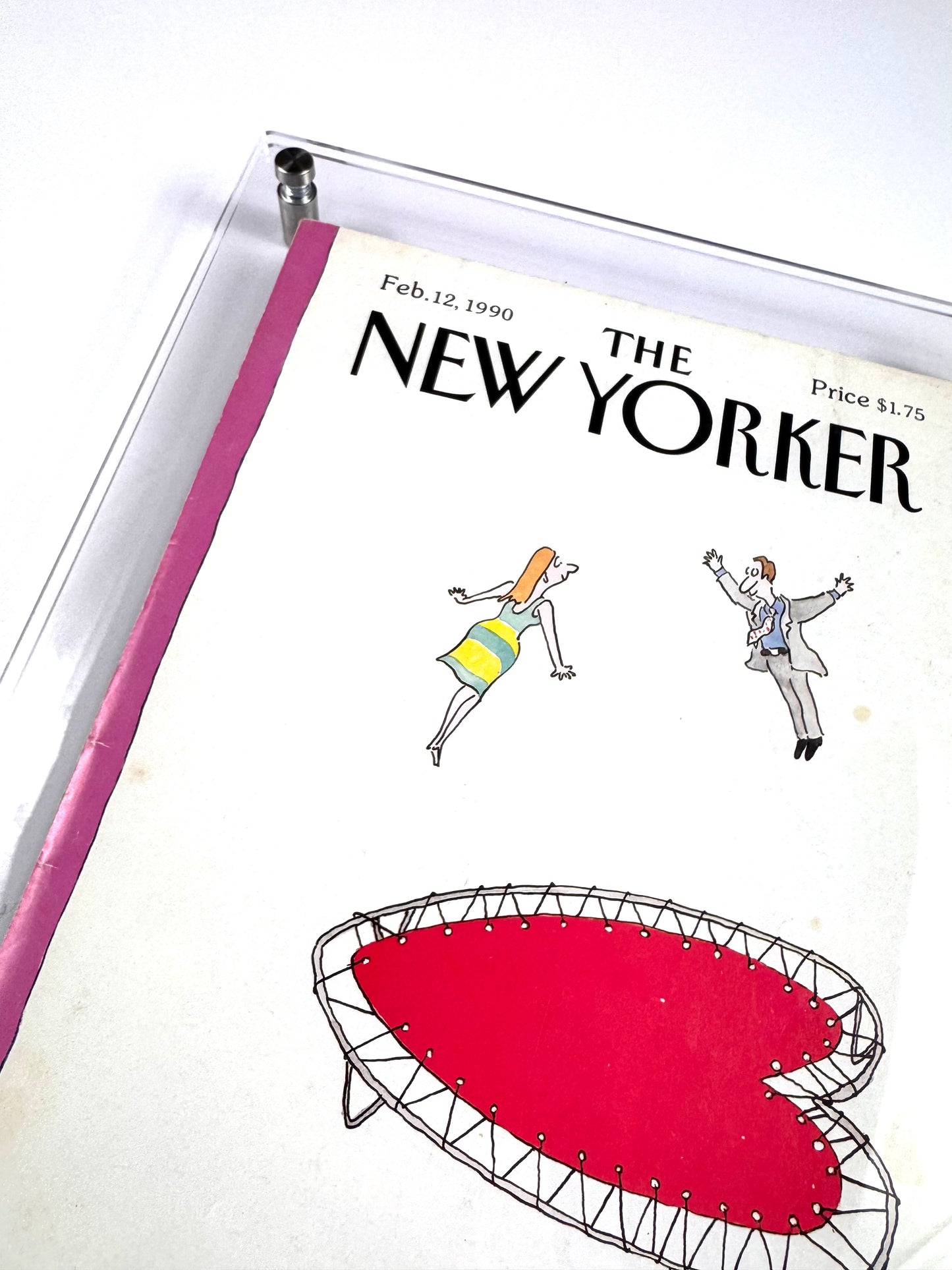 Framed Vintage The New Yorker Magazine, Feb. 12, 1990