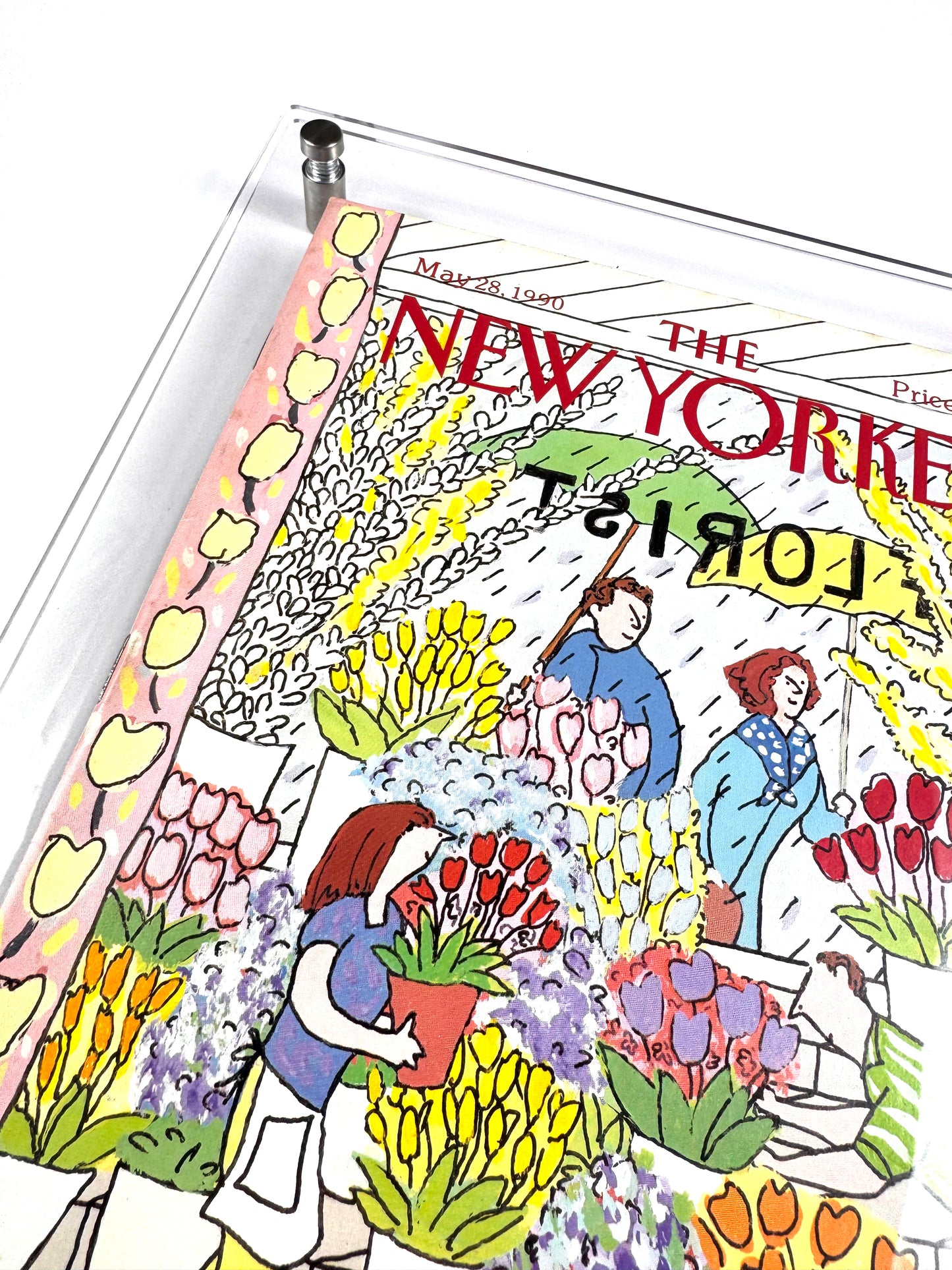 Framed Vintage The New Yorker Magazine, May 28, 1990