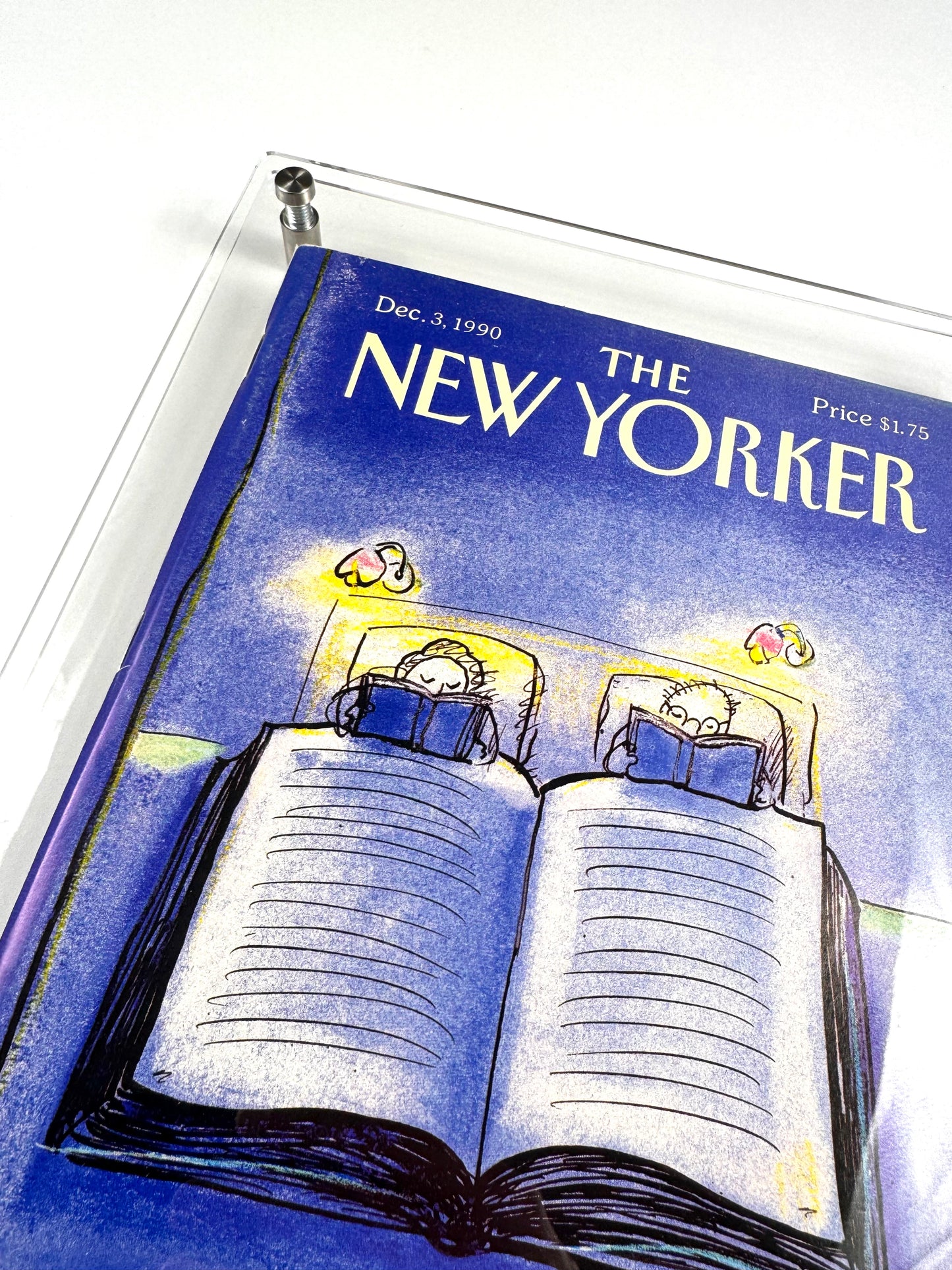 Framed Vintage The New Yorker Magazine, Dec. 3, 1990