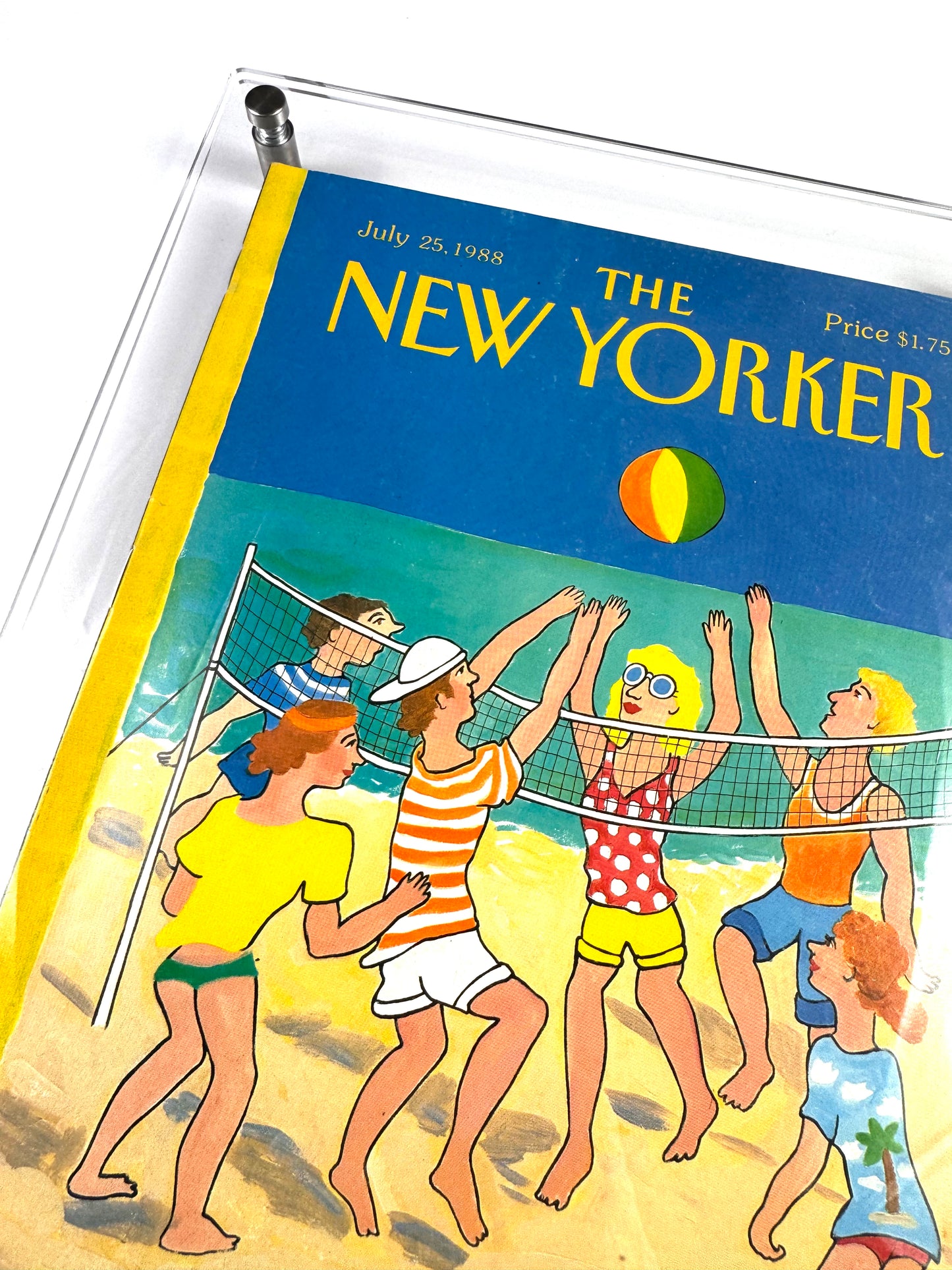 Vintage The New Yorker Magazine, July 25, 1988