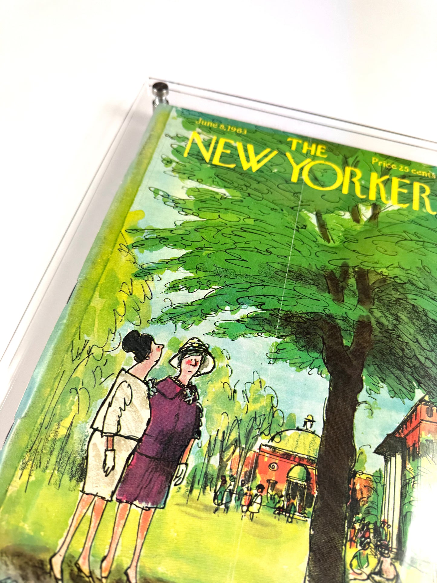 Framed Vintage The New Yorker Magazine, June 8, 1963