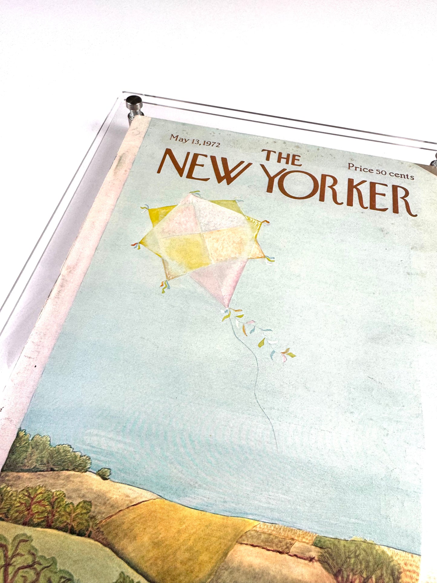 Framed Vintage The New Yorker Magazine, May 13, 1972