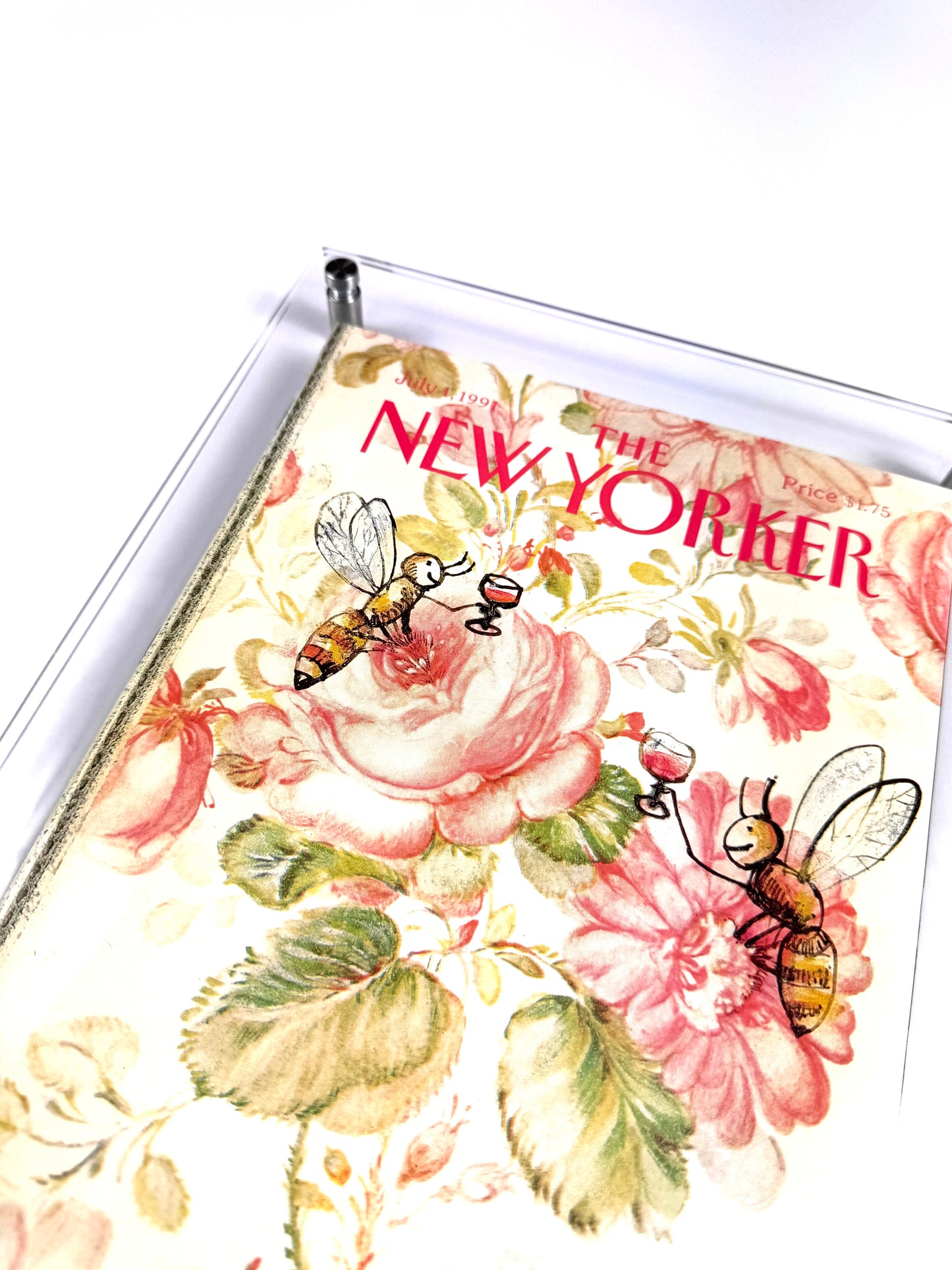 Framed Vintage The New Yorker Magazine, July 1, 1991