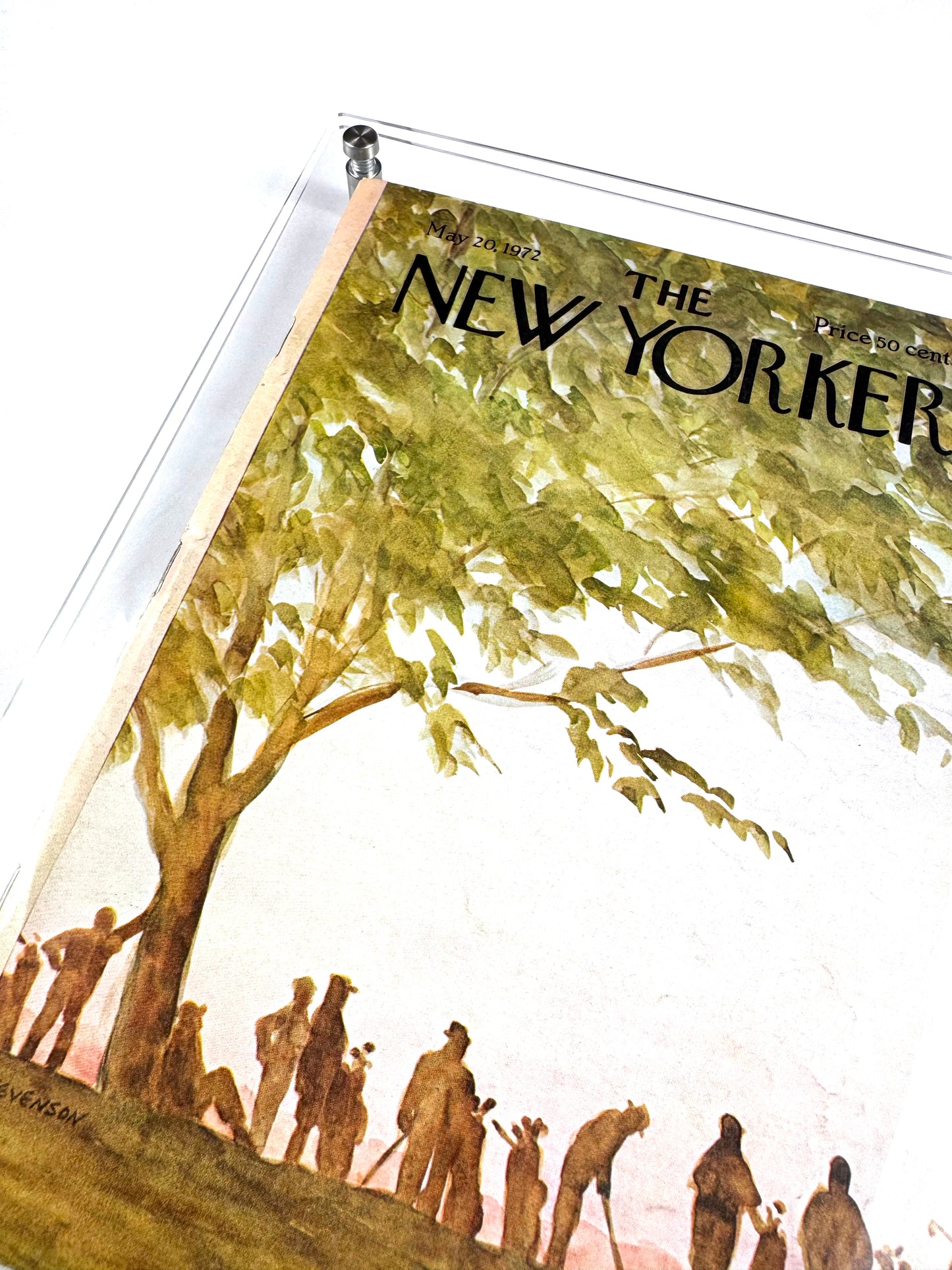 Framed Vintage The New Yorker Magazine, May 20, 1972