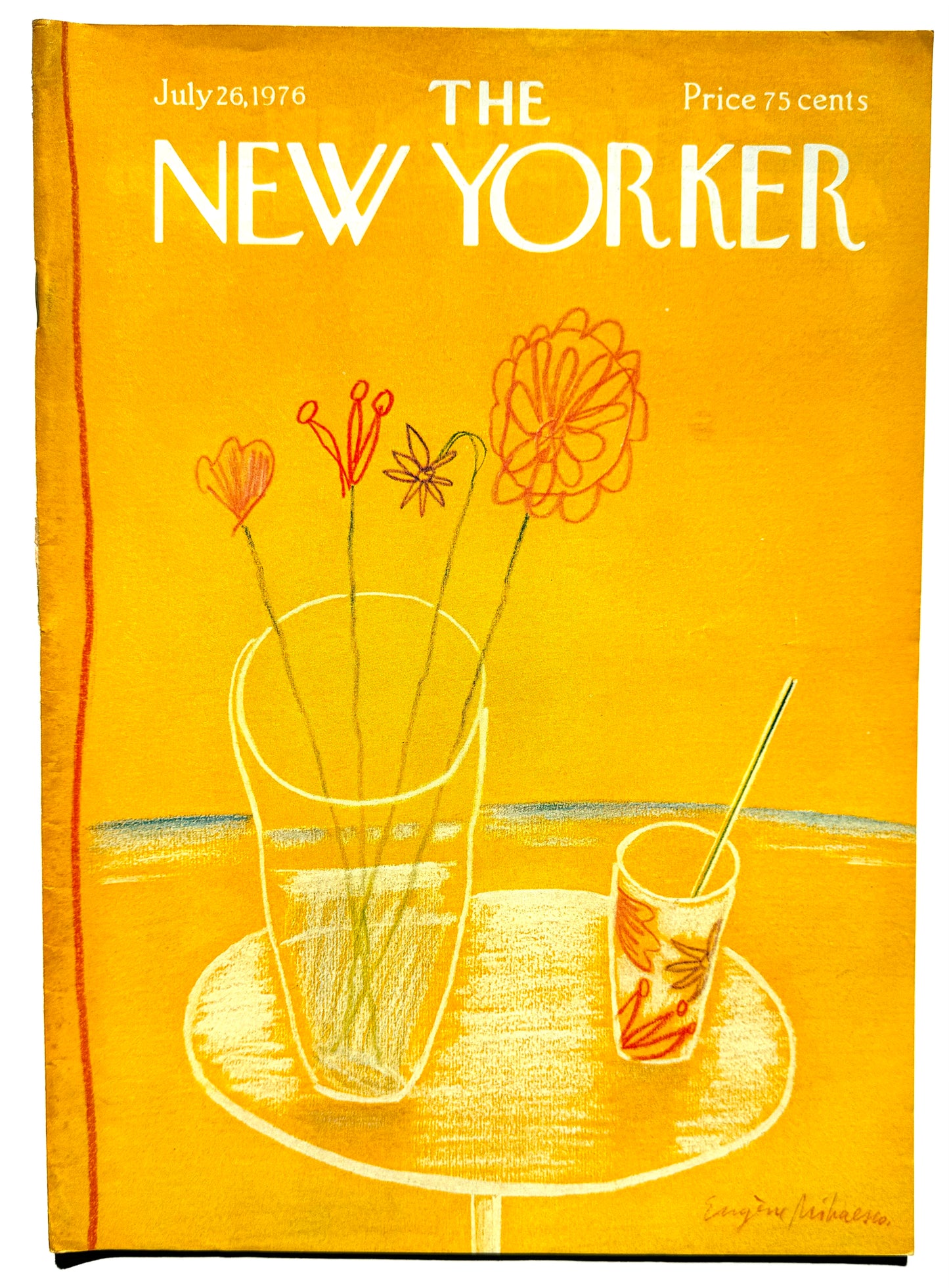 Framed Vintage The New Yorker Magazine - July 26, 1976