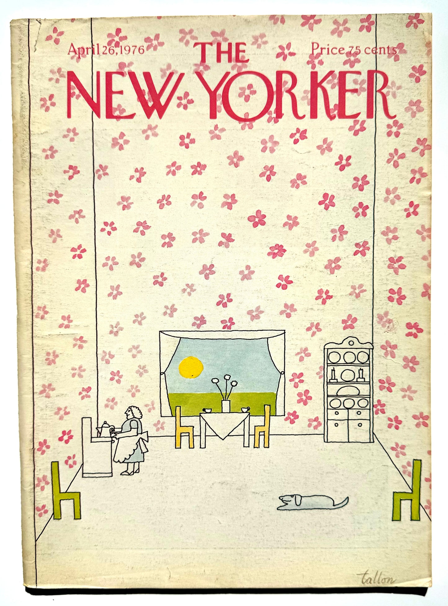 Framed Vintage The New Yorker Magazine - April 26, 1976