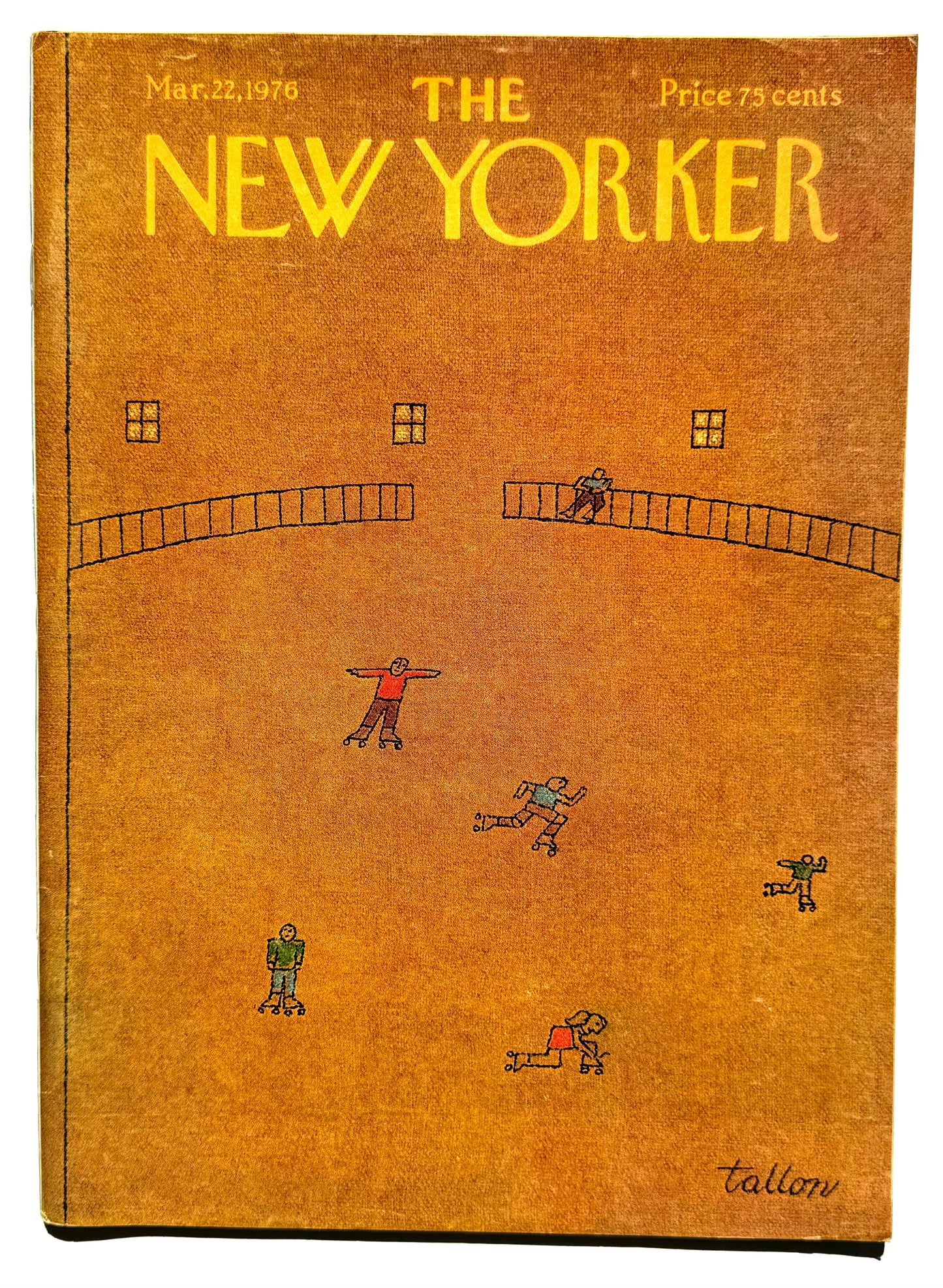 Framed Vintage The New Yorker Magazine - Mar, 22, 1976