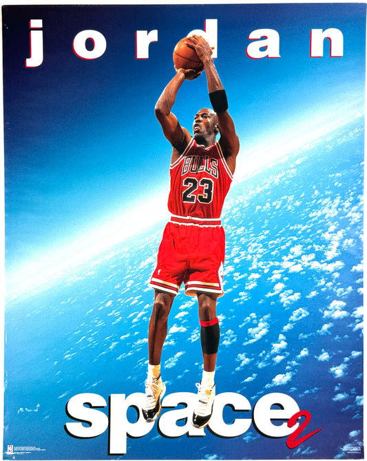 Original Vintage Michael Jordan Poster, 1995