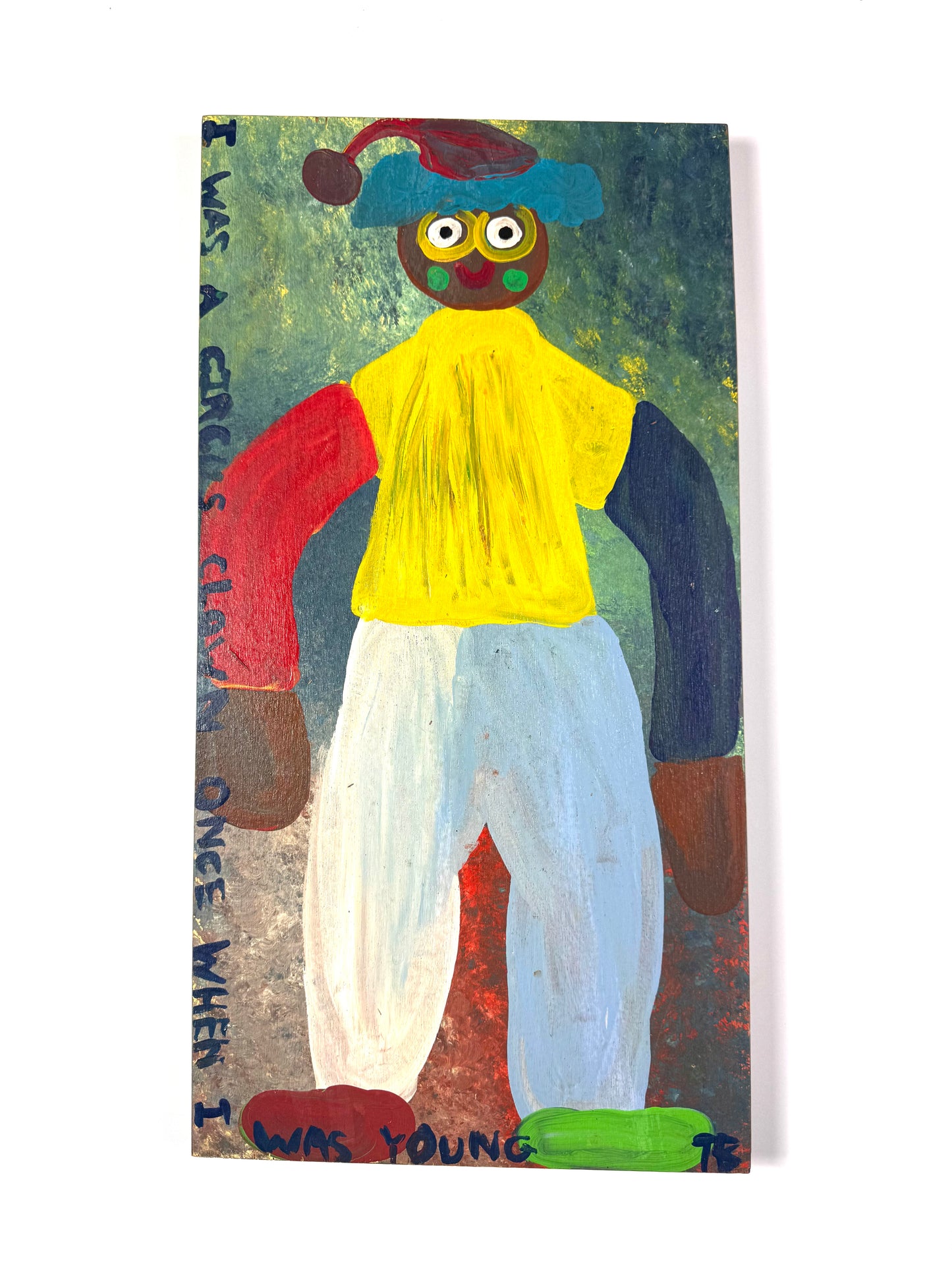 Tim Brown Painting - Circus Clown, 1980s