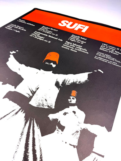Original Francesco Messina Poster - Musiche e Cerimonie dell’Islam, 1980