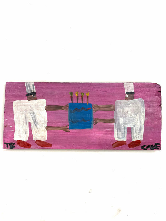 Tim Brown Painting, Cake, 1960s