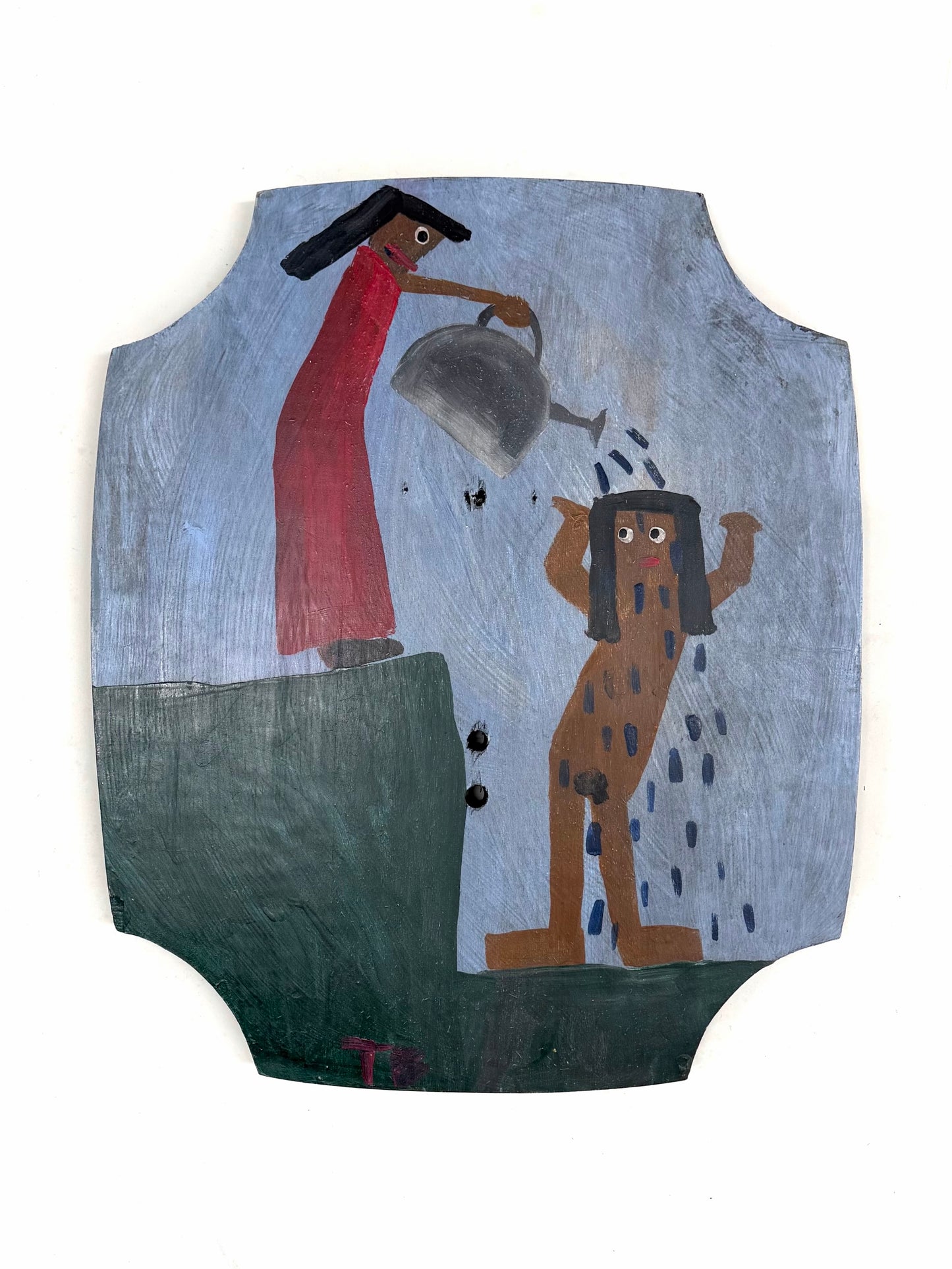 Tim Brown Painting, Shower, 1960s