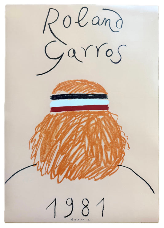 Roland Garros Poster, 1981