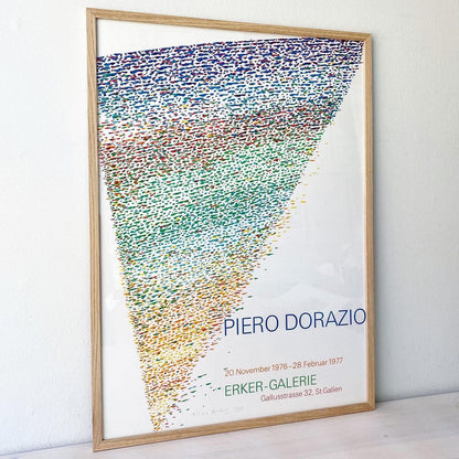 Original Piero Dorazio Poster - 1976 - Handsigned