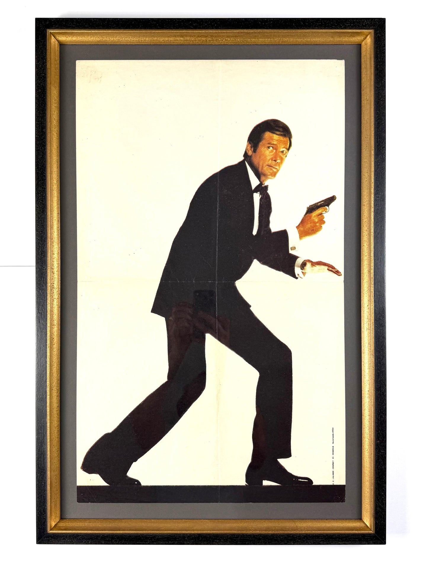 Framed Original Vintage James Bond ‘For Your Eyes Only’, Teaser Movie Poster, 1981