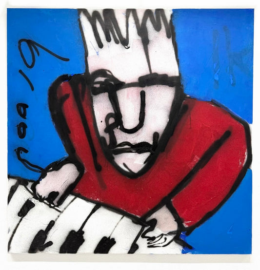 Herman Brood Painting, 1980s