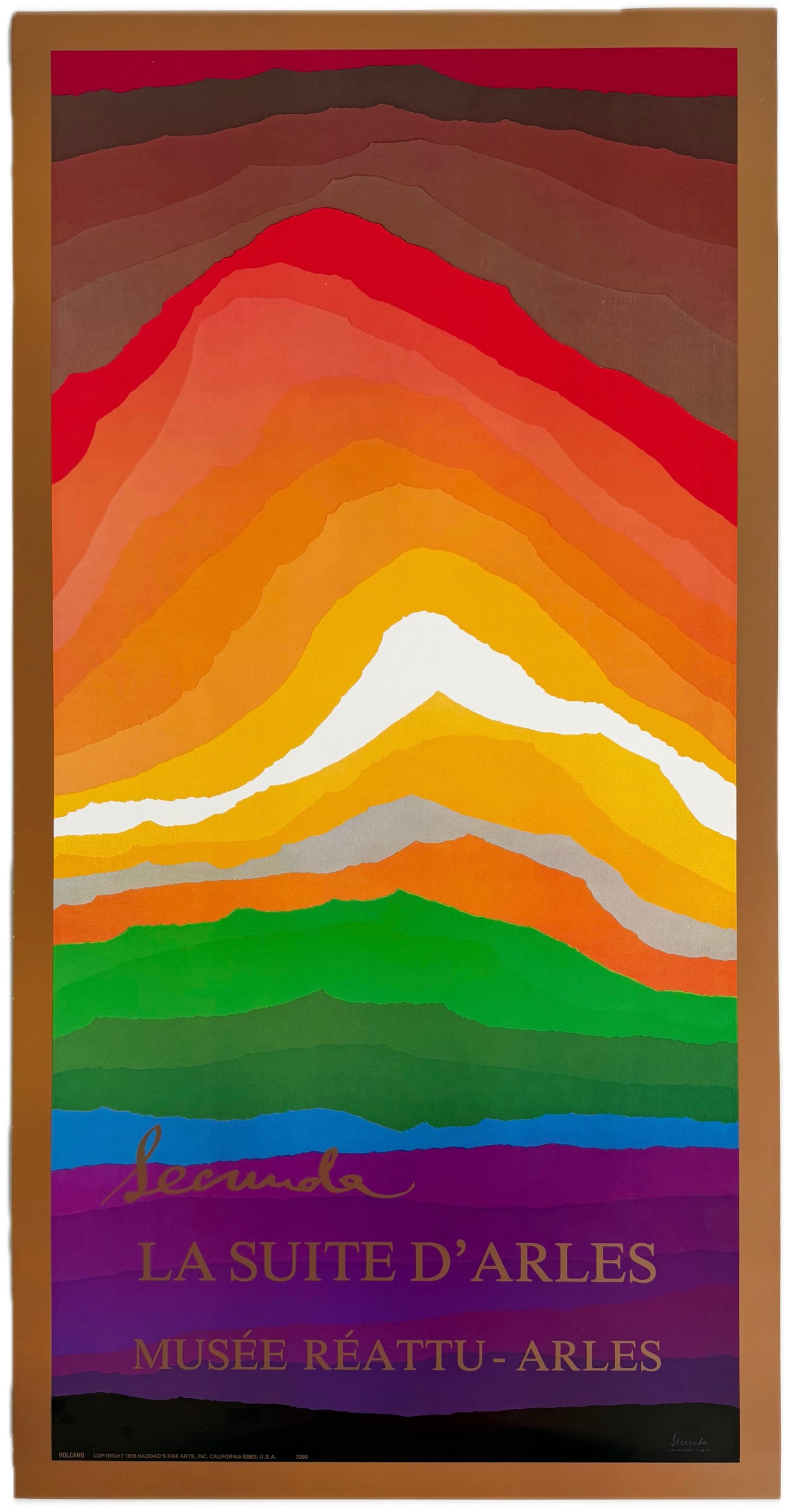Original Arthur Secunda Poster – La Suite d’Arles, 1978