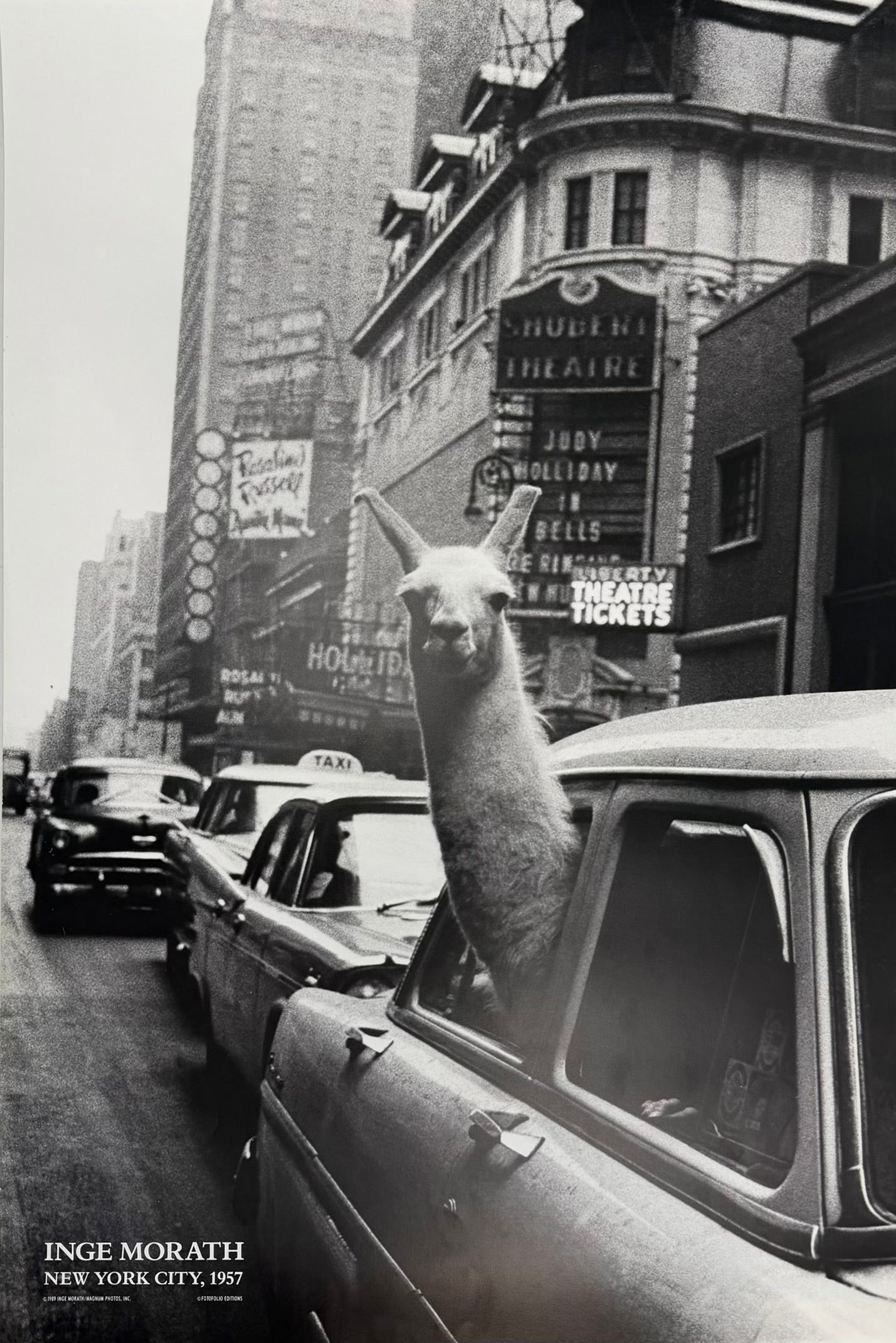 Original Inge Morath Poster - New York City, 1960s