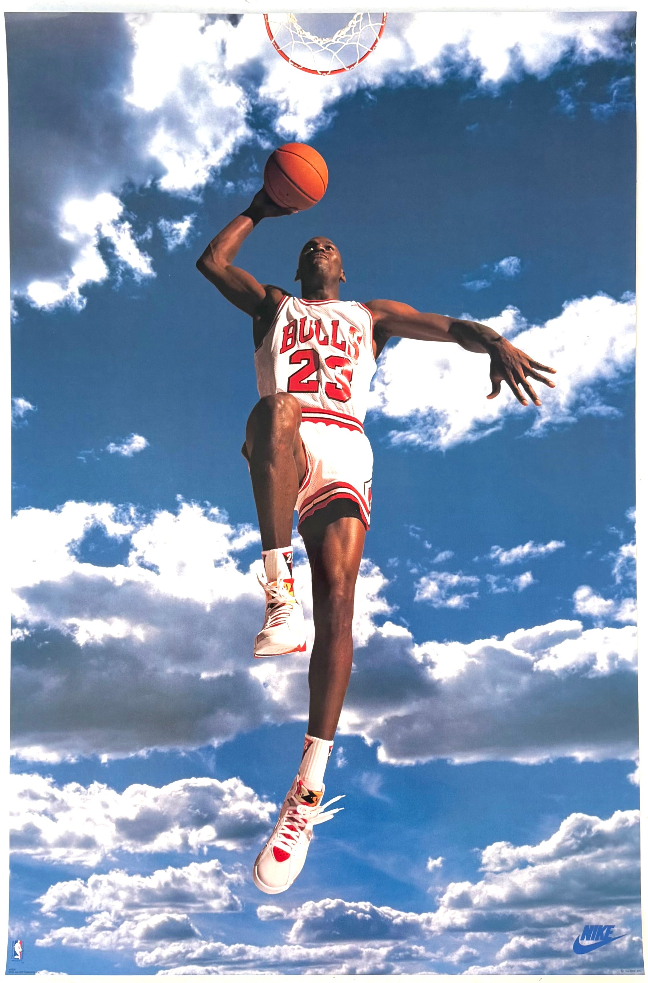 マイケル・ジョーダンNIKE WINGポスター Michael Jordan Autographed WINGS Poster - The Autograph Source