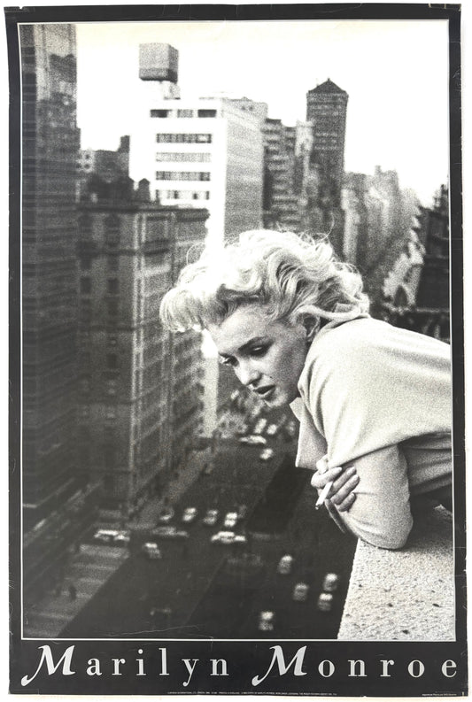 Original Vintage Marilyn Monroe - New York, (1955) Poster, 1989