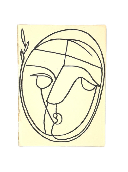 Françoise Gilot (Picasso’s wife), lithograph, 1951.