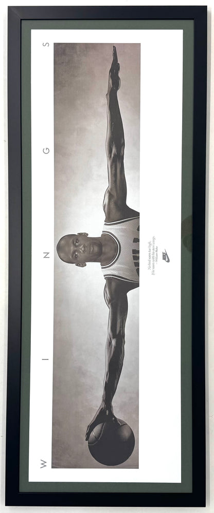 Original Vintage Nike ''wings'' Poster - Michael Jordan, 1987