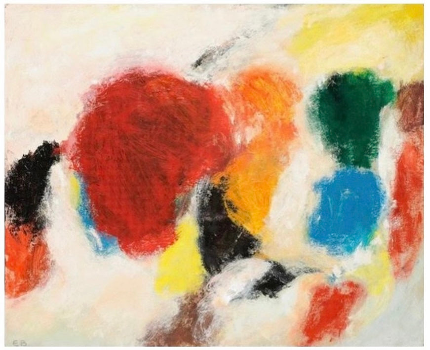 Eugène Brands, oil on canvas, 1960s.