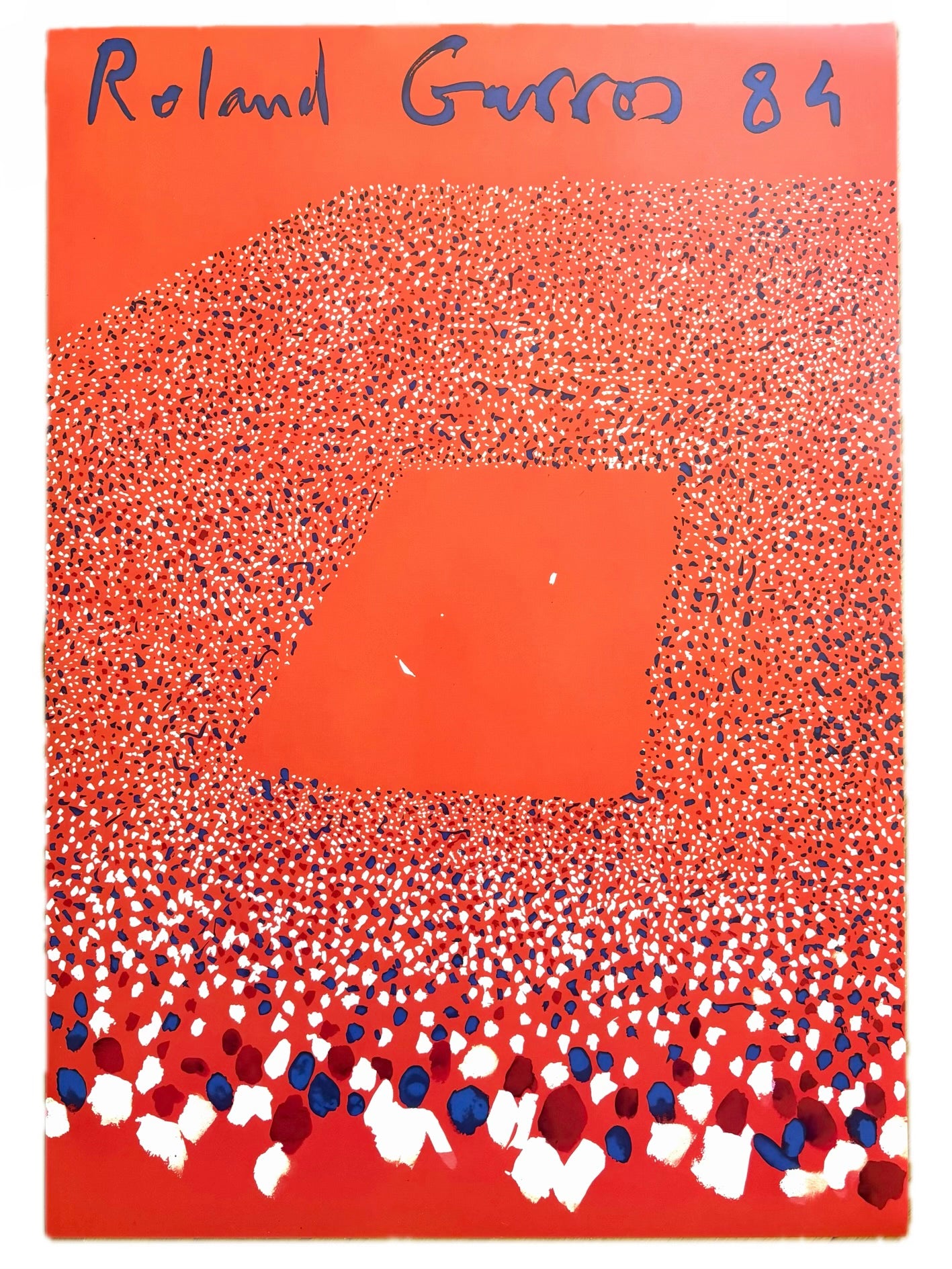 Roland Garros Poster, 1984