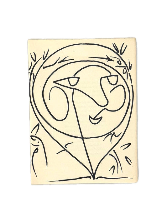 Françoise Gilot (Picasso’s wife), lithograph, 1951.