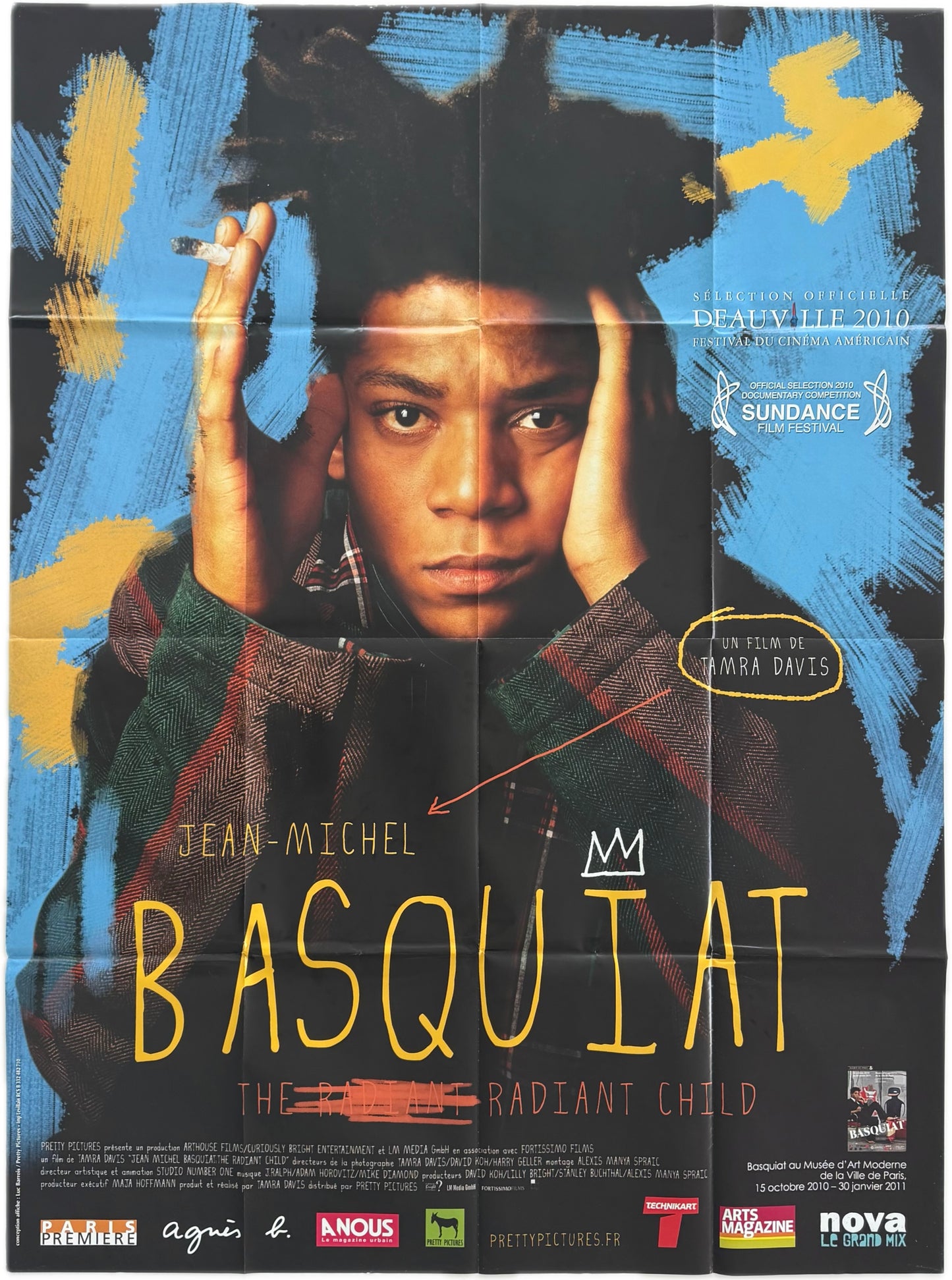 Original Jean-Michel Basquiat Film Poster, 2010