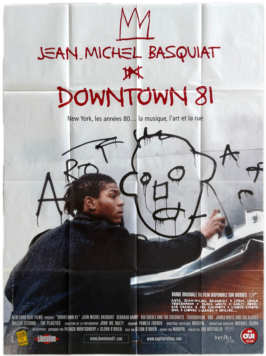 Original Jean-Michel Basquiat
Large Cinema Poster, Downtown 81
