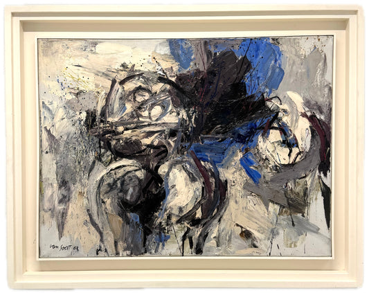 Pierre van Soest Painting, Composition, 1962. Oil on canvas.